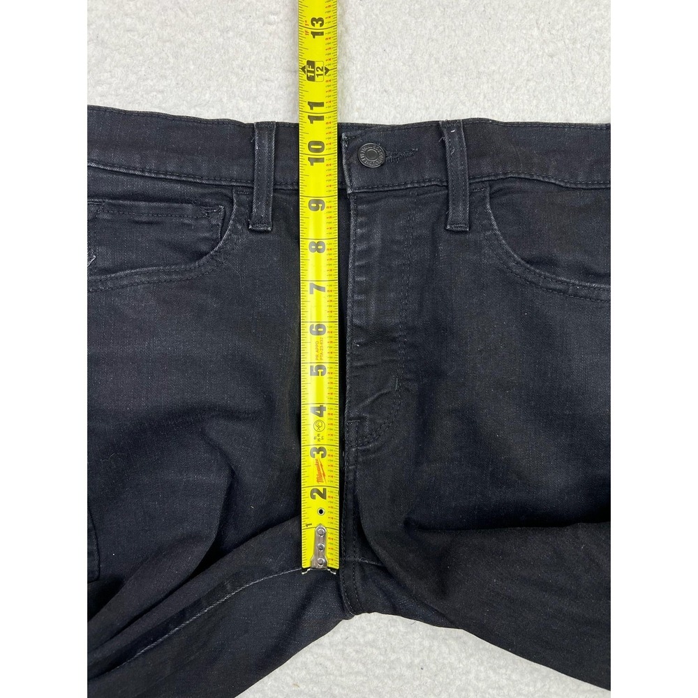 Levis 720 High Rise Super Skinny Jeans Womens 30x30 Black Dark Wash Stretch - Picture 13 of 16